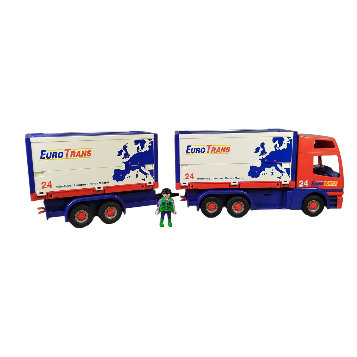 Playmobil 4323 LKW mit Anhänger