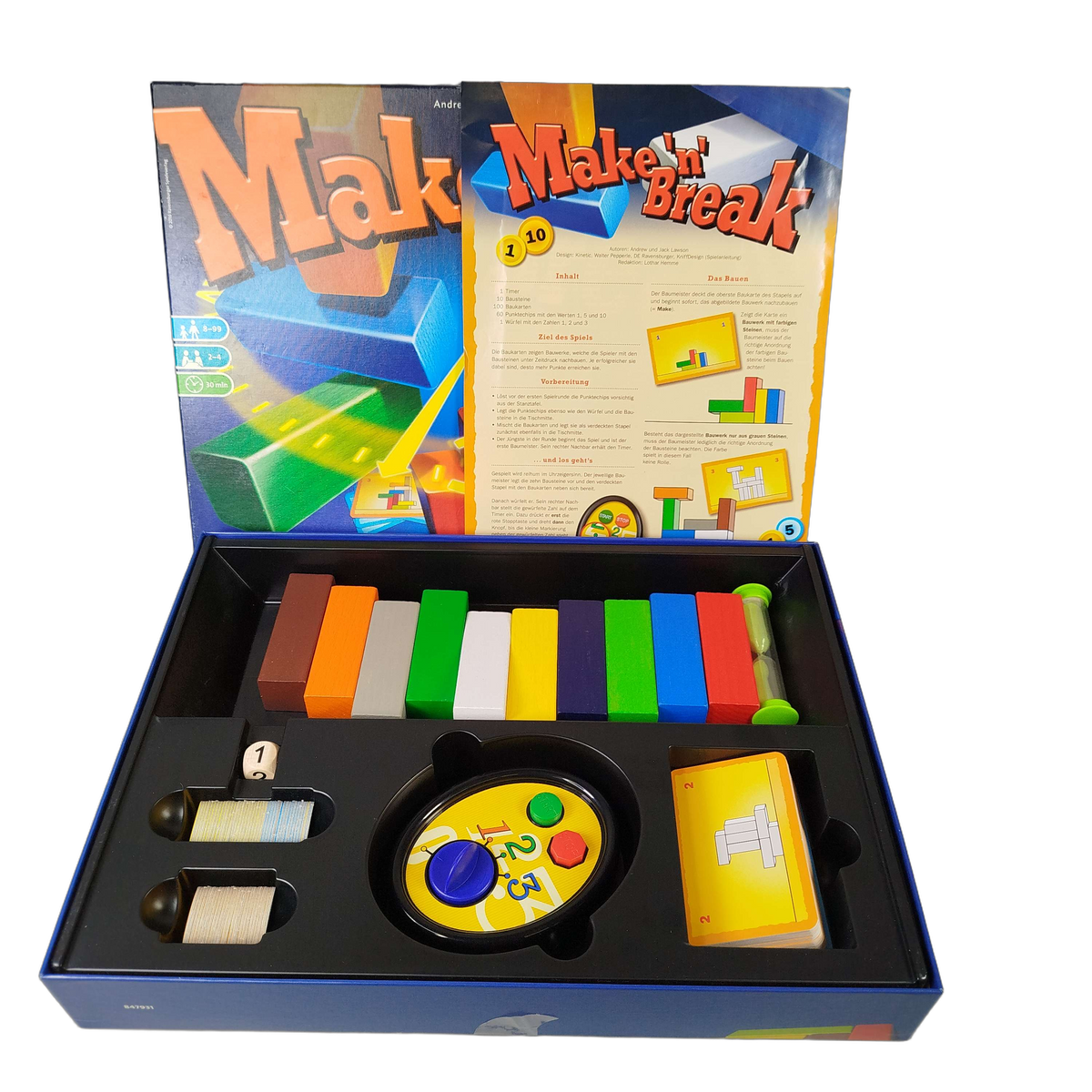 Ravensburger Make 'n' Break Bauspiel & Brettspiel
