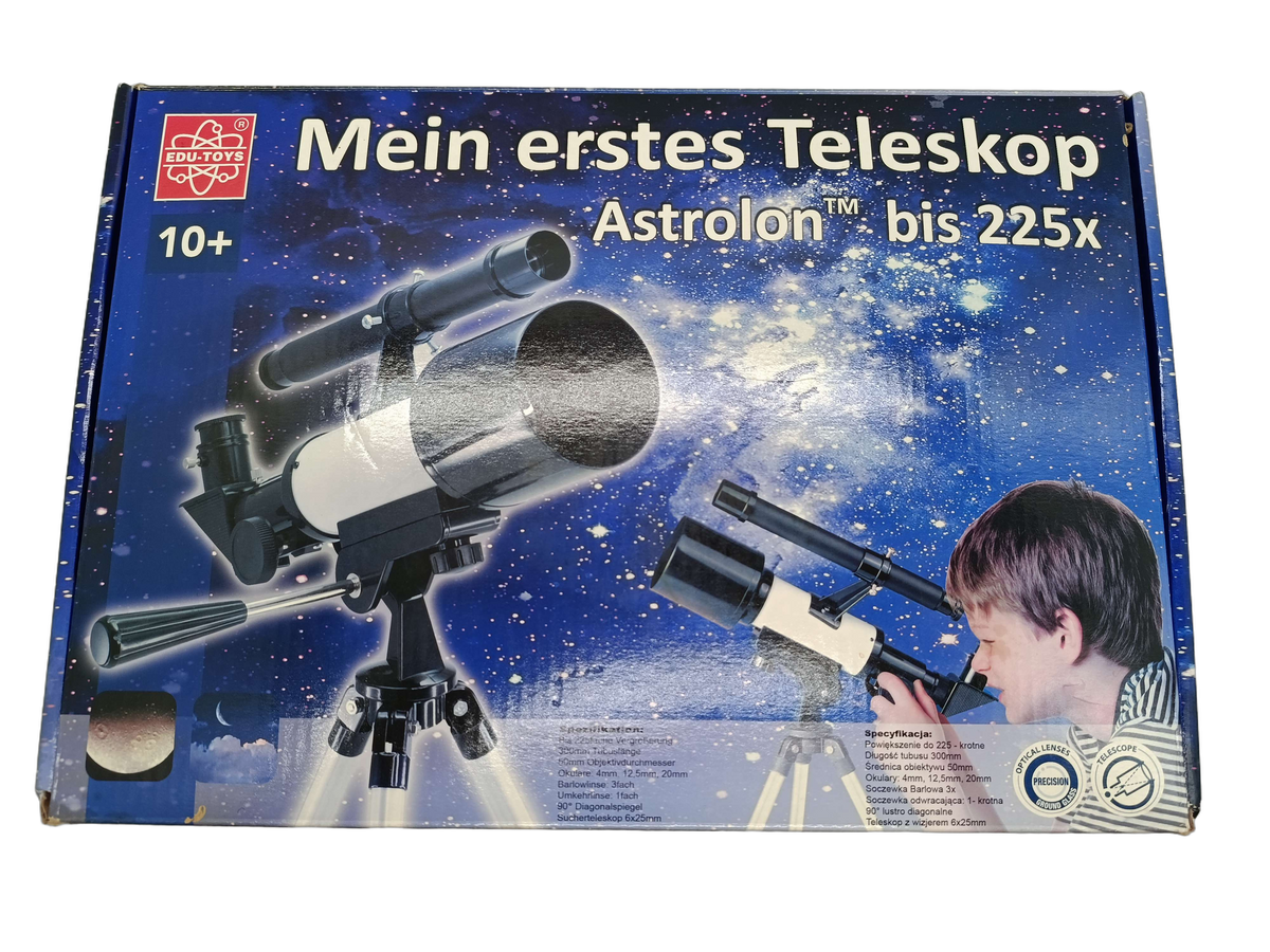 edu-toys Mein erstes Astrolon 225x T29011.1303 Teleskop