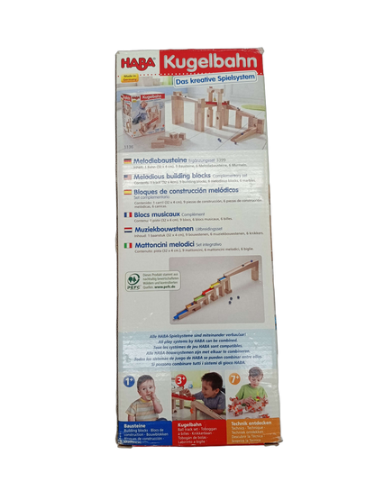 HABA Melodiebausteine 3399 Kugelbahn & Klangbausteine