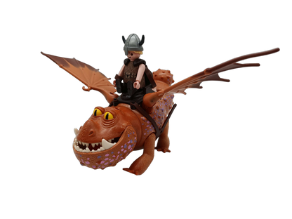 Playmobil Dragon Racing: Fishlegs and Meatlug Drache & Figur