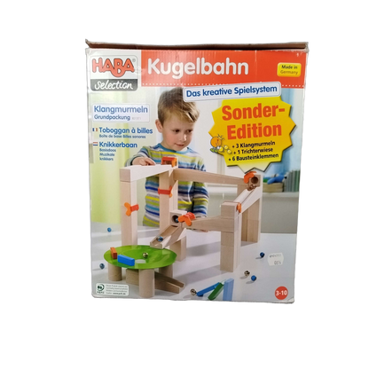 HABA Klangmurmeln Grundpackung 301371 Kugelbahn Selection