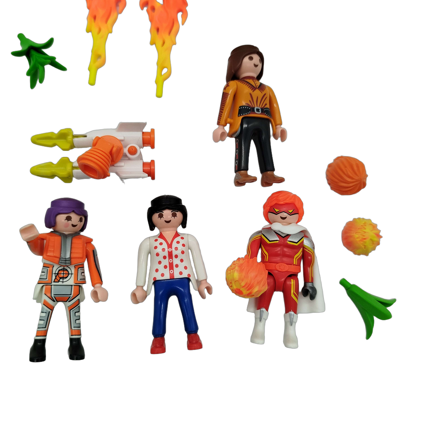 Playmobil Bundle Superheld Set Figuren & Jetpack, Action & Abenteuer