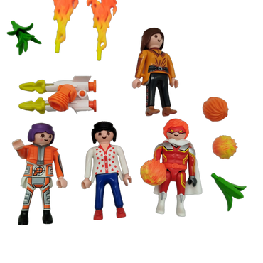 Playmobil Bundle Superheld Set Figuren & Jetpack, Action & Abenteuer