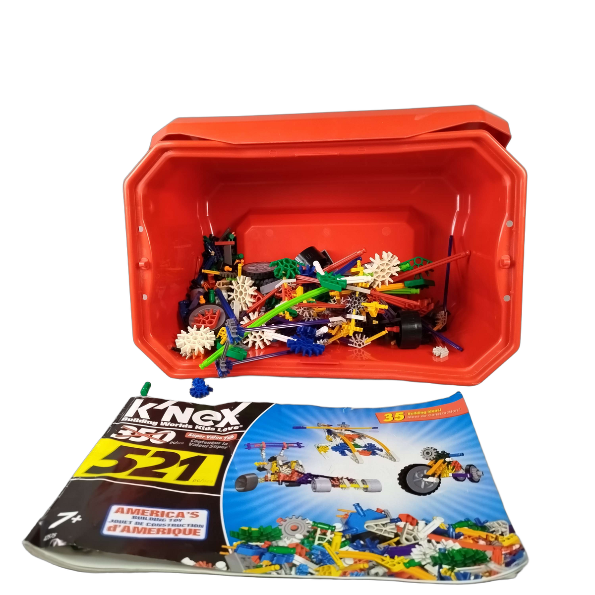 K'NEX Super Value Tub 12575 Bauset (521 Teile)