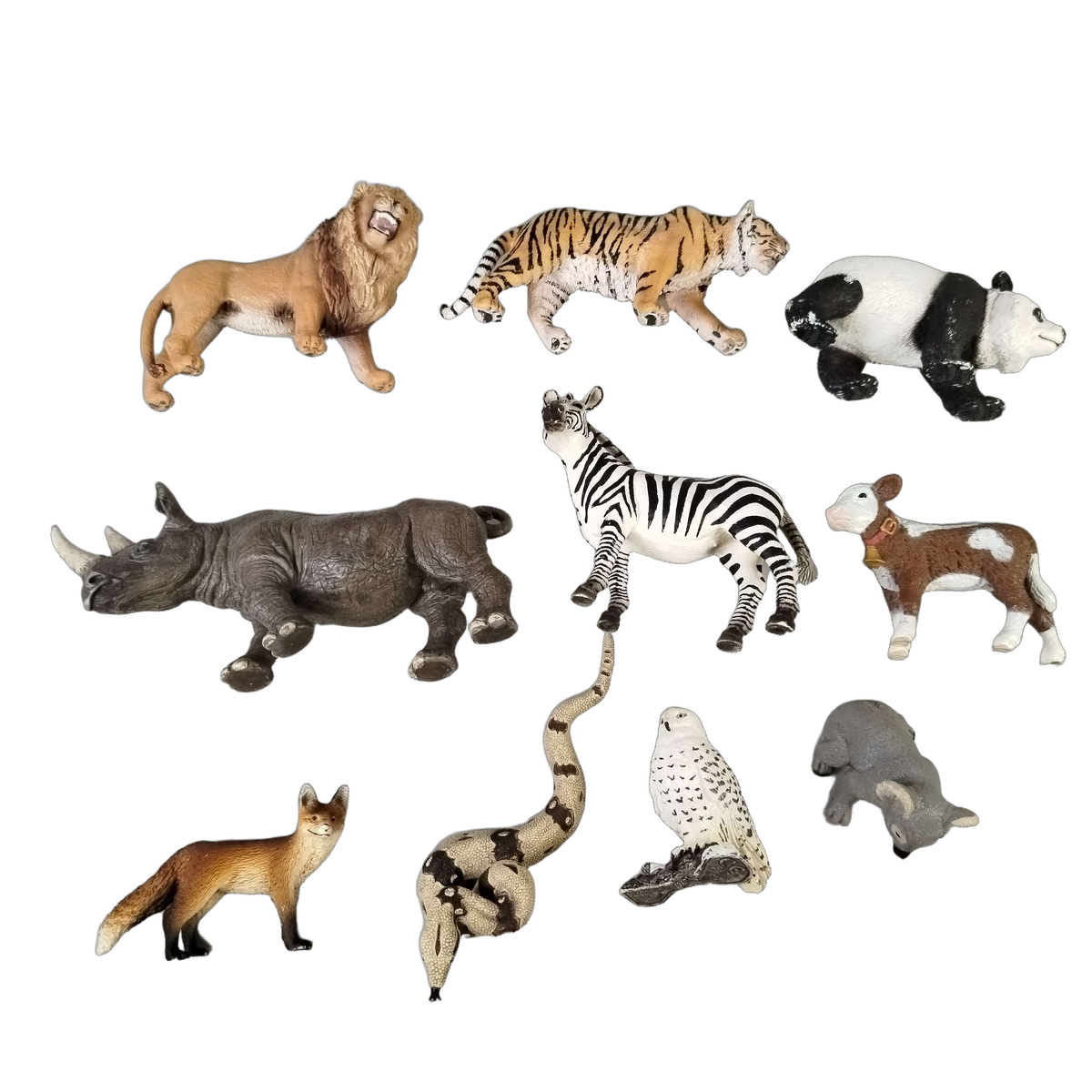 Schleich Tiere Bundle 16 Teile Tierfiguren & Tierpfleger