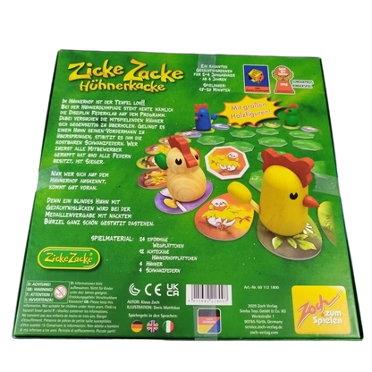 Zoch Zicke Zacke Hühnerkacke 601121800 Brettspiel Kinderspiel