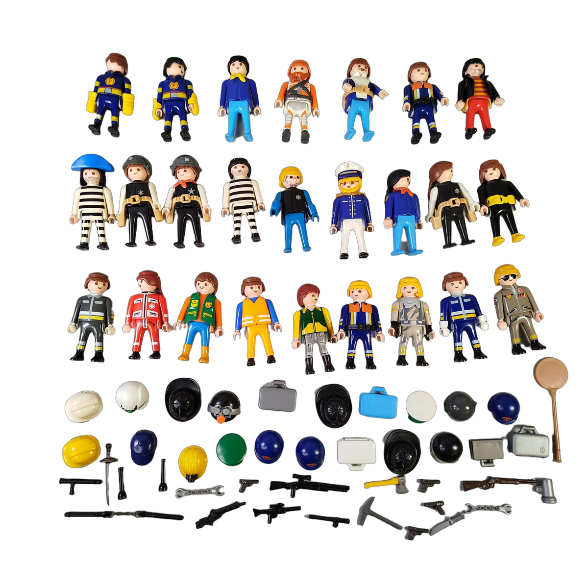 Playmobil Bundle Rettung & Polizei 24x Figuren & Zubehör