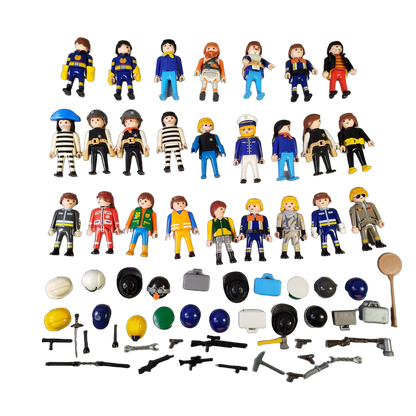 Playmobil Bundle Rettung & Polizei 24x Figuren & Zubehör