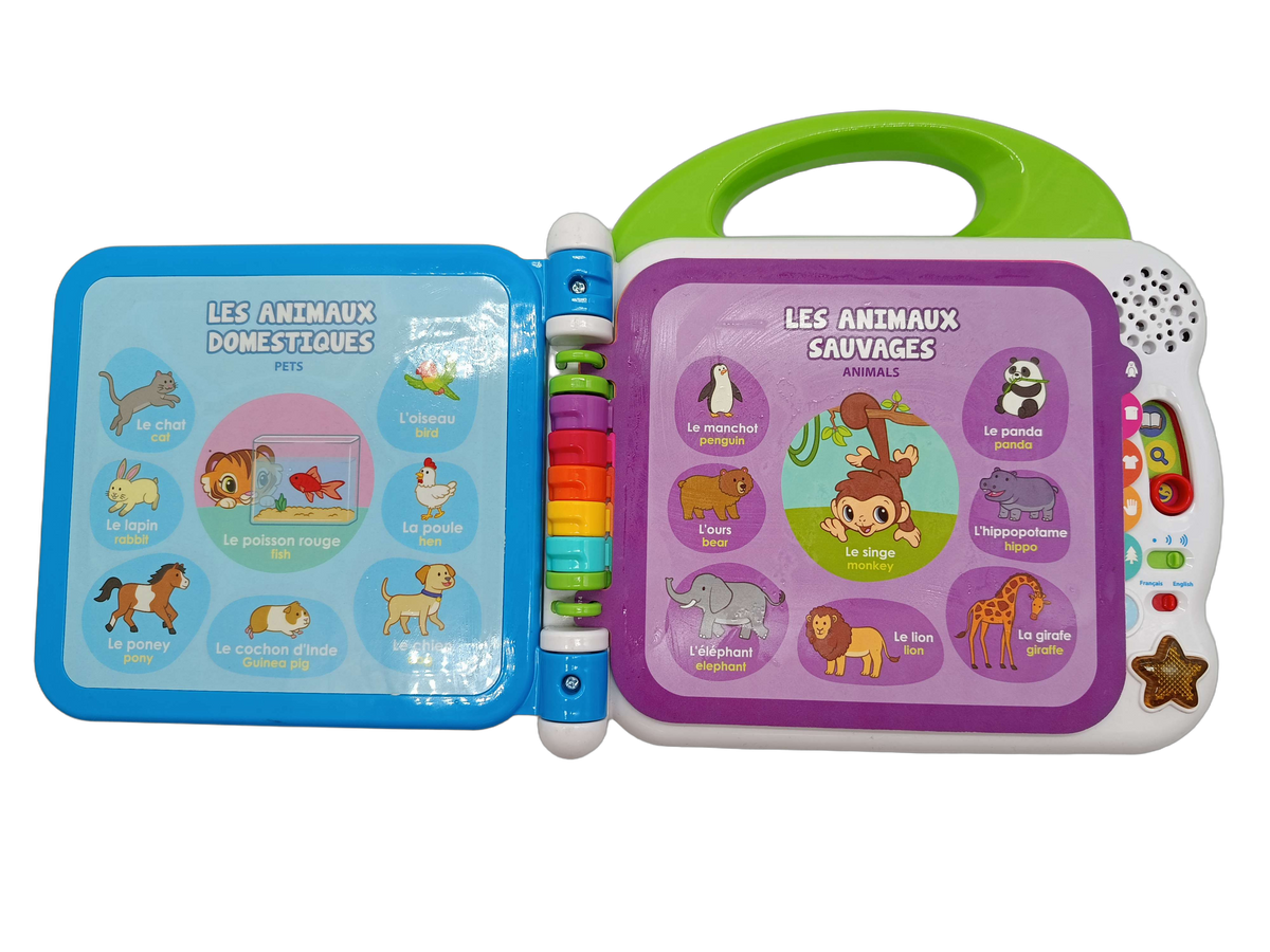 VTech Mes 100 premiers mots Lernbuch zweisprachig FR/EN