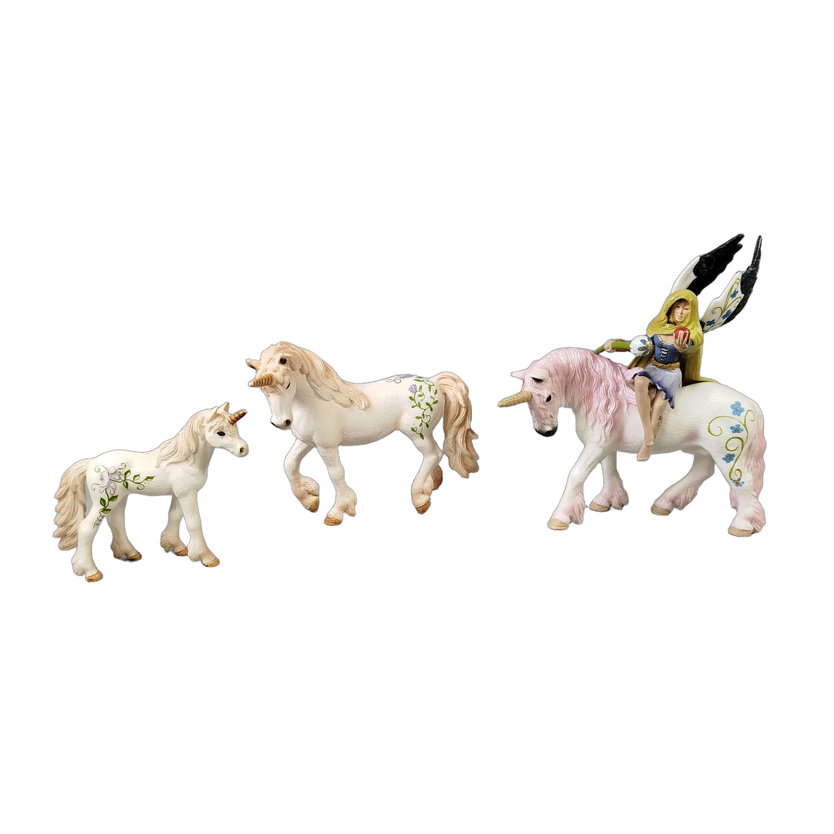 Schleich Bundle Bayala 70476 70421 70420 3 Teile Einhörner & Fee