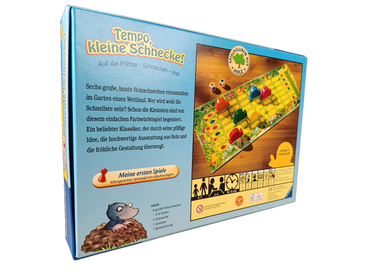 Ravensburger Meine ersten Spiele Tempo, kleine Schnecke! Spiel 21420