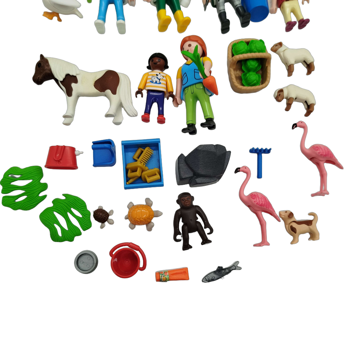 Playmobil Bundle Bauernhof & Tierpflege 5534 Set von 6 Figuren & Tiere