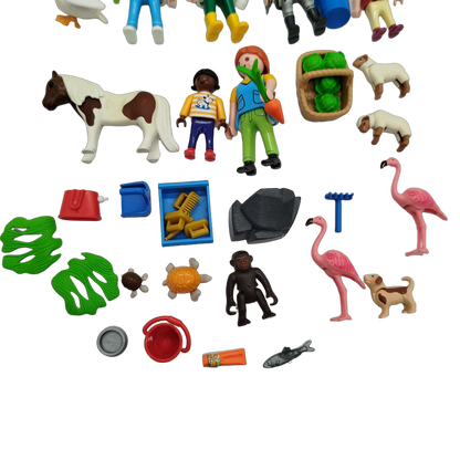 Playmobil Bundle Bauernhof & Tierpflege 5534 Set von 6 Figuren & Tiere