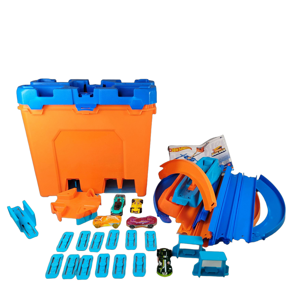 Mattel Hot Wheels Track Builder Stunt Box Rennbahn Bauset