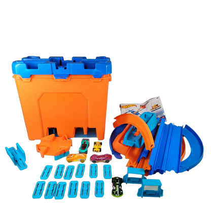 Mattel Hot Wheels Track Builder Stunt Box Rennbahn Bauset
