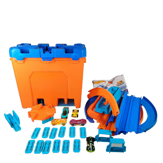Mattel Hot Wheels Track Builder Stunt Box Rennbahn Bauset
