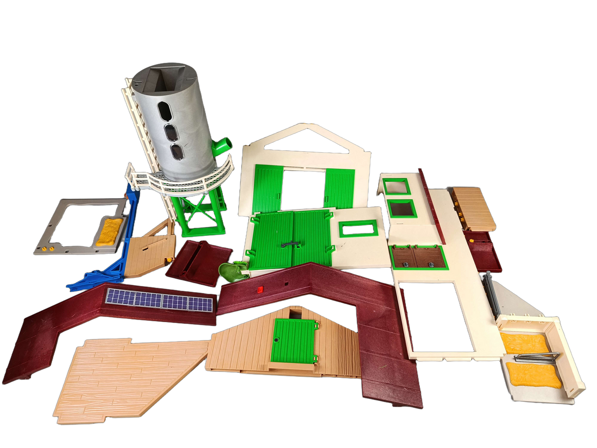 Playmobil Bundle Bauernhof 5119 70495 Set von 2 Traktor & Silo