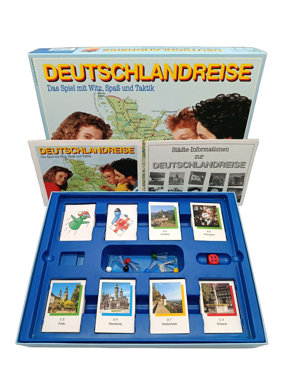 Ravensburger Deutschlandreise 010219 Brettspiel & Lernspiel