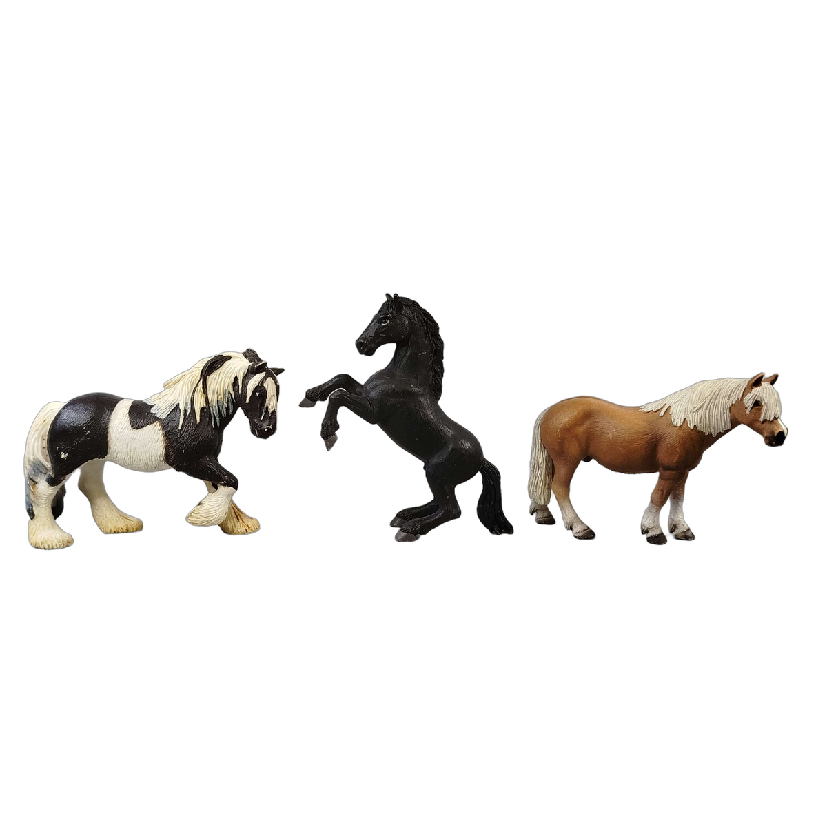 Schleich Tiere Bundle Morgan Haflinger Tinker 3 Teile Pferdefiguren