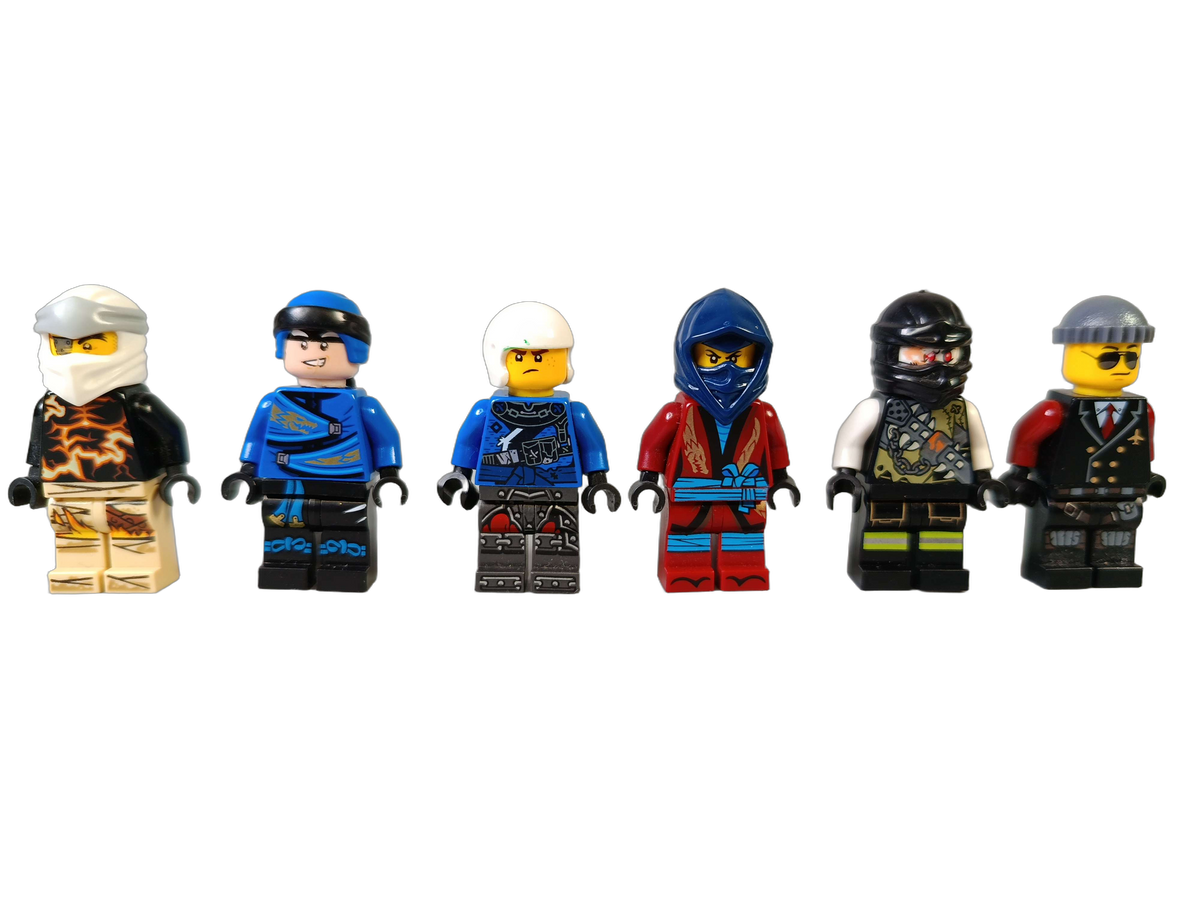 LEGO Bundle Ninjago & Star Wars Set von 10 Minifiguren
