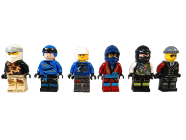 LEGO Bundle Ninjago & Star Wars Set von 10 Minifiguren