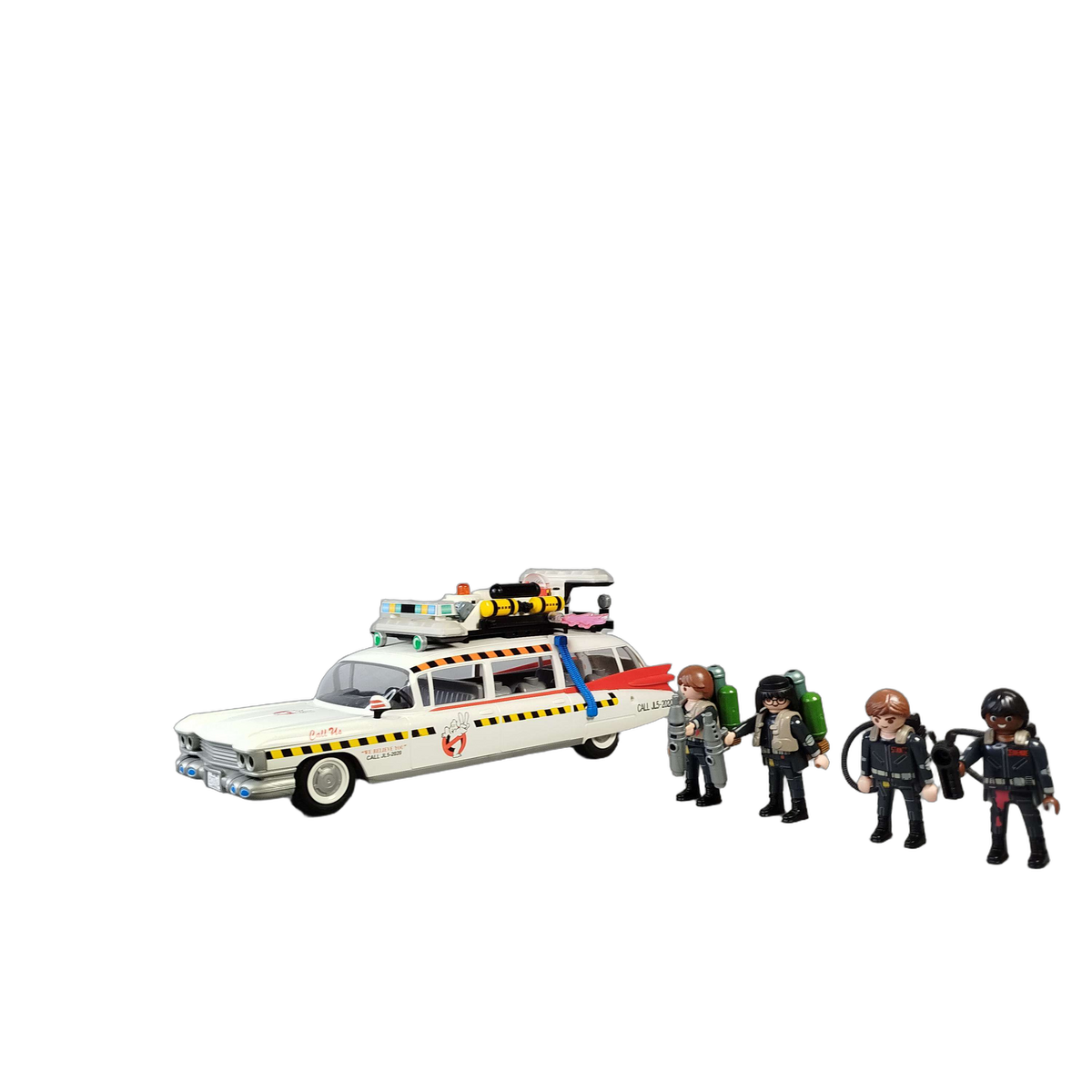 Playmobil Ghostbusters Ecto-1A 70170 Auto mit Licht & Sound, Figuren