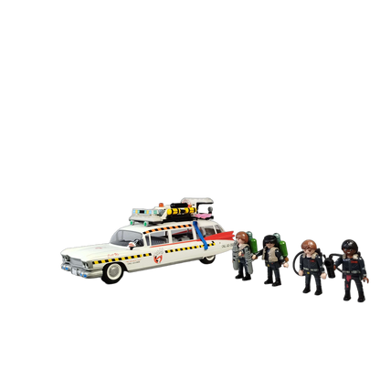 Playmobil Ghostbusters Ecto-1A 70170 Auto mit Licht & Sound, Figuren
