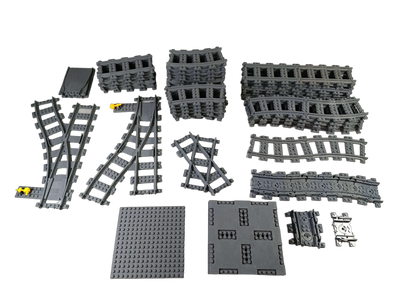 LEGO Bundle City 60238 60205 Set von 2 Zug-Gleise, Weichen & Kreuzung