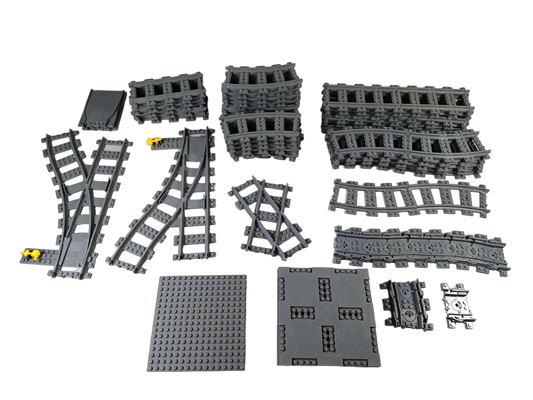 LEGO Bundle City 60238 60205 Set von 2 Zug-Gleise, Weichen & Kreuzung