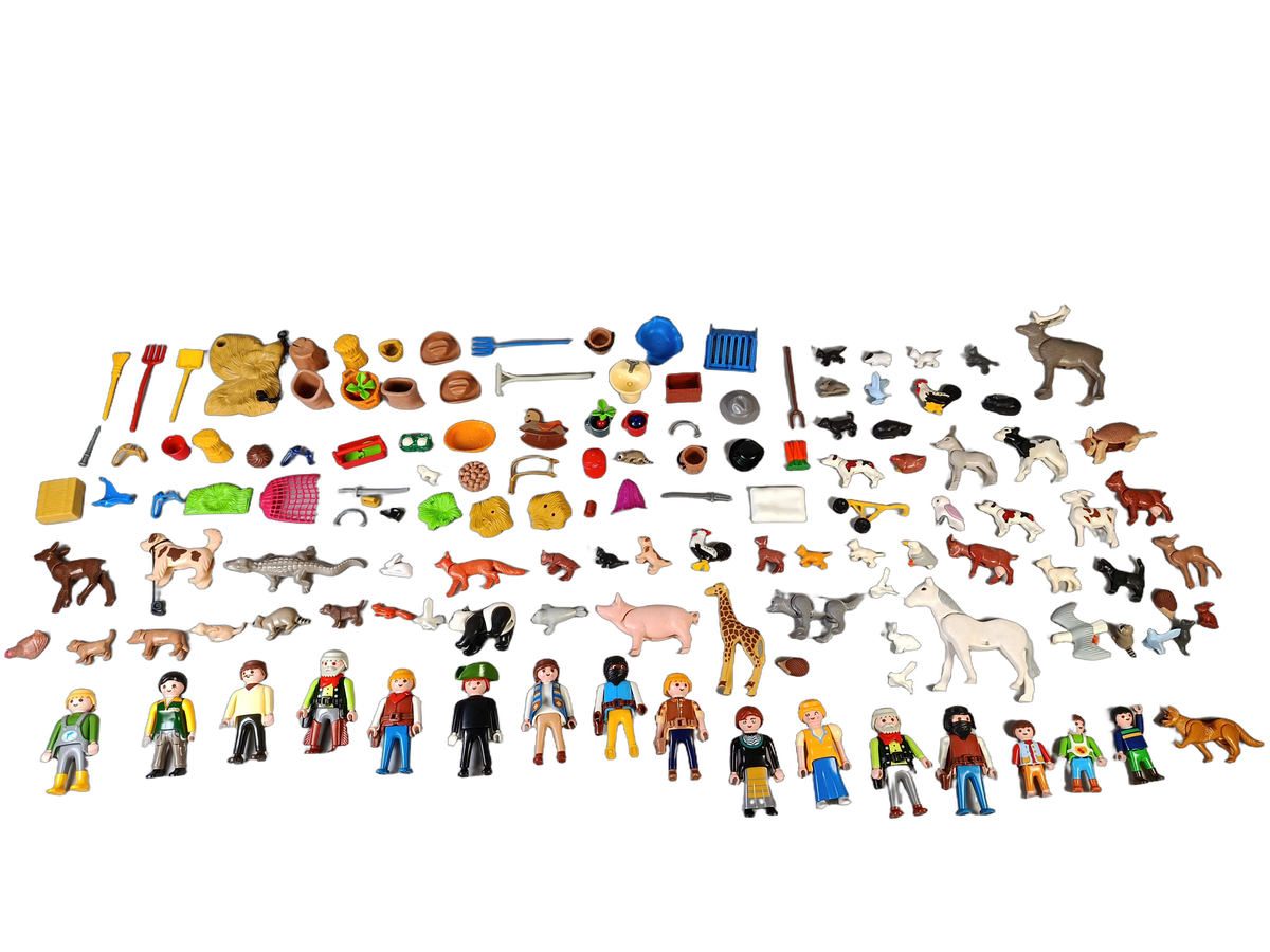 Playmobil Bundle Cowboys großes Set Figuren & Tiere