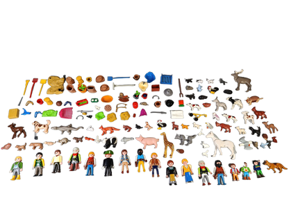 Playmobil Bundle Cowboys großes Set Figuren & Tiere