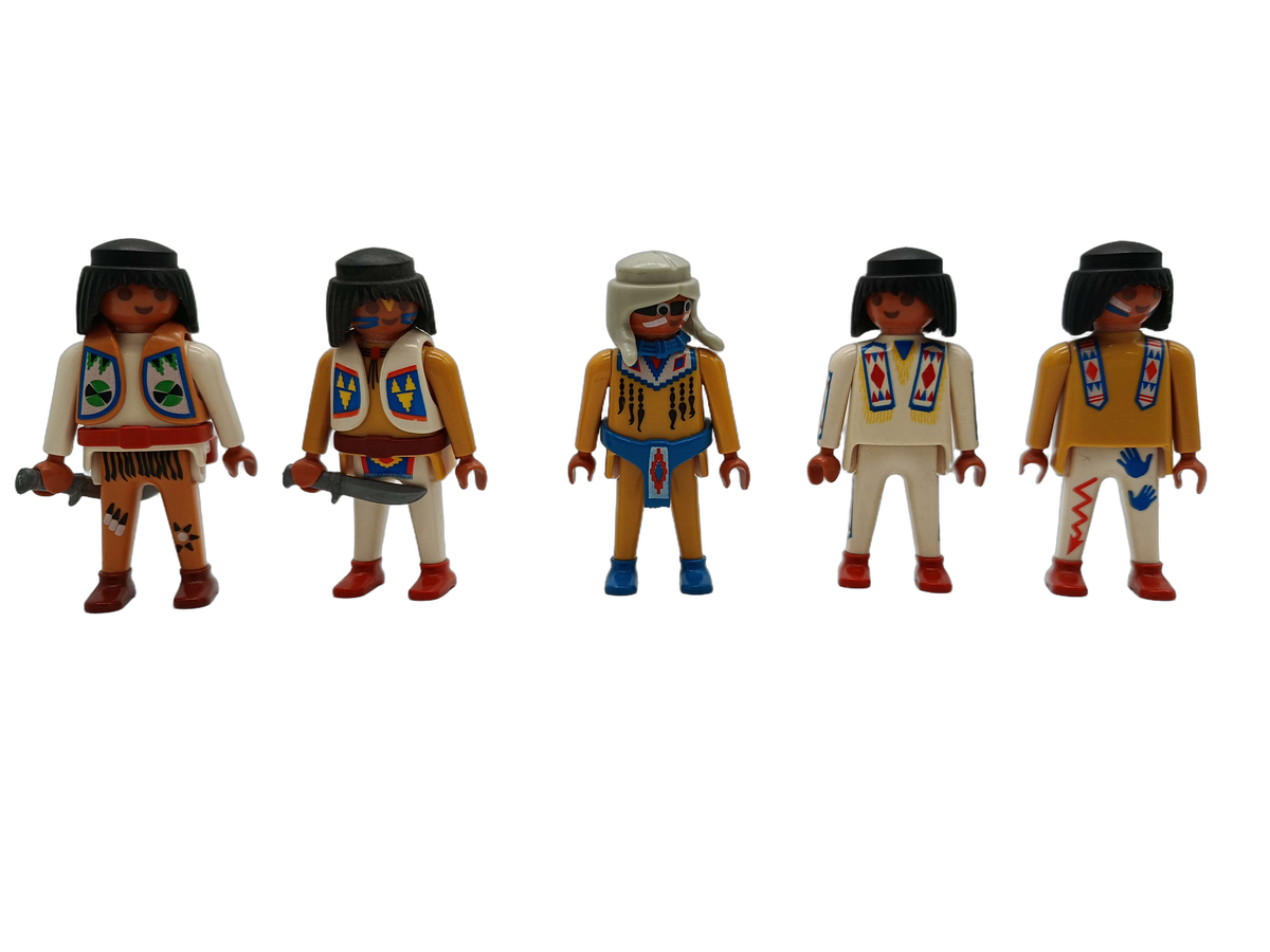 Playmobil Bundle Western & Indianer Figuren, Pferde & Zubehör