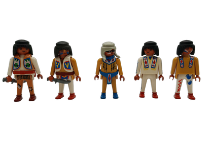Playmobil Bundle Western & Indianer Figuren, Pferde & Zubehör