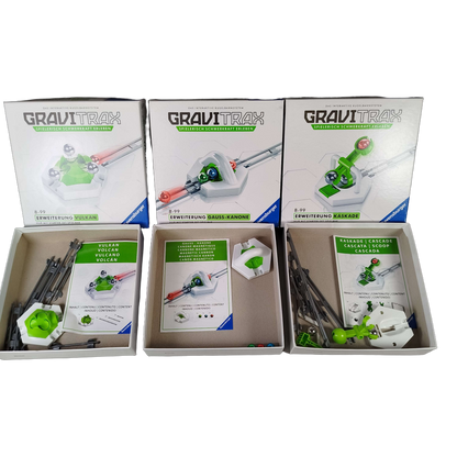 Ravensburger Bundle GraviTrax Set von 3 Erweiterungen Vulkan, Kaskade