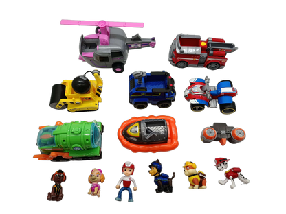 Spin Master Bundle Paw Patrol 1034 Einsatzfahrzeuge & Helikopter