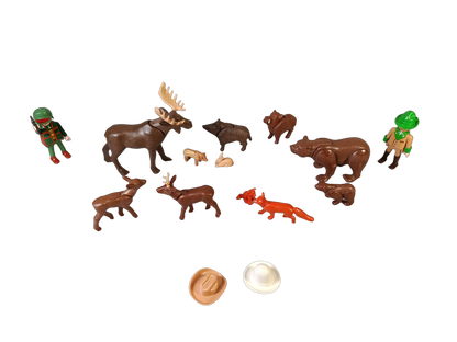 Playmobil Bundle Wildtiere Set Figuren & Tiere Ranger & Kind