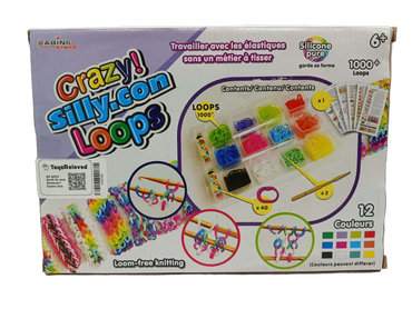 Sabine Trend Crazy! Silly.con Loops Bastelset & Knüpfset, neuwertig