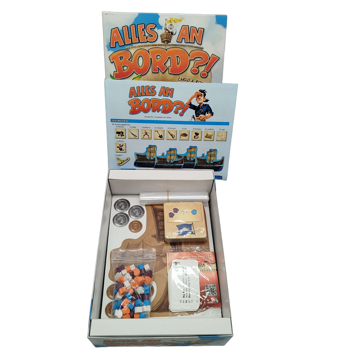 Abacusspiele Alles an Bord?! 04181 Brettspiel