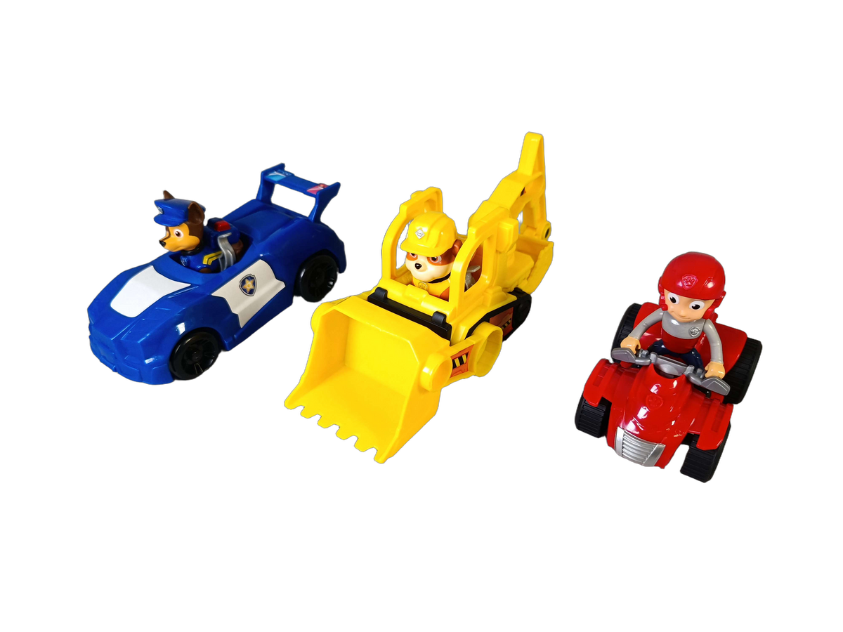 Spin Master Bundle Paw Patrol Set von 6 Fahrzeuge & Figuren