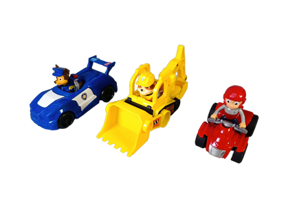 Spin Master Bundle Paw Patrol Set von 6 Fahrzeuge & Figuren