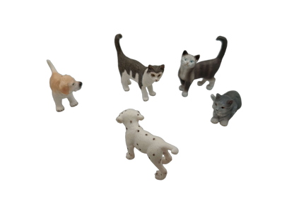 Schleich Tiere Bundle Hunde & Katzen 9 Teile Tierfiguren