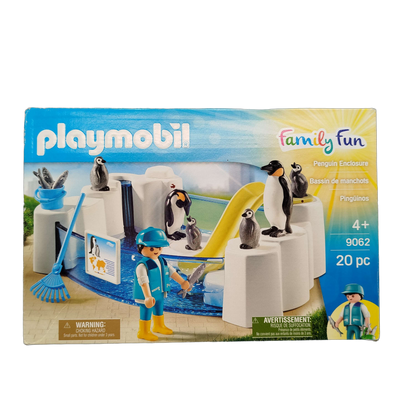 Playmobil Family Fun Pinguinbecken 9062 Set Zoo Gehege