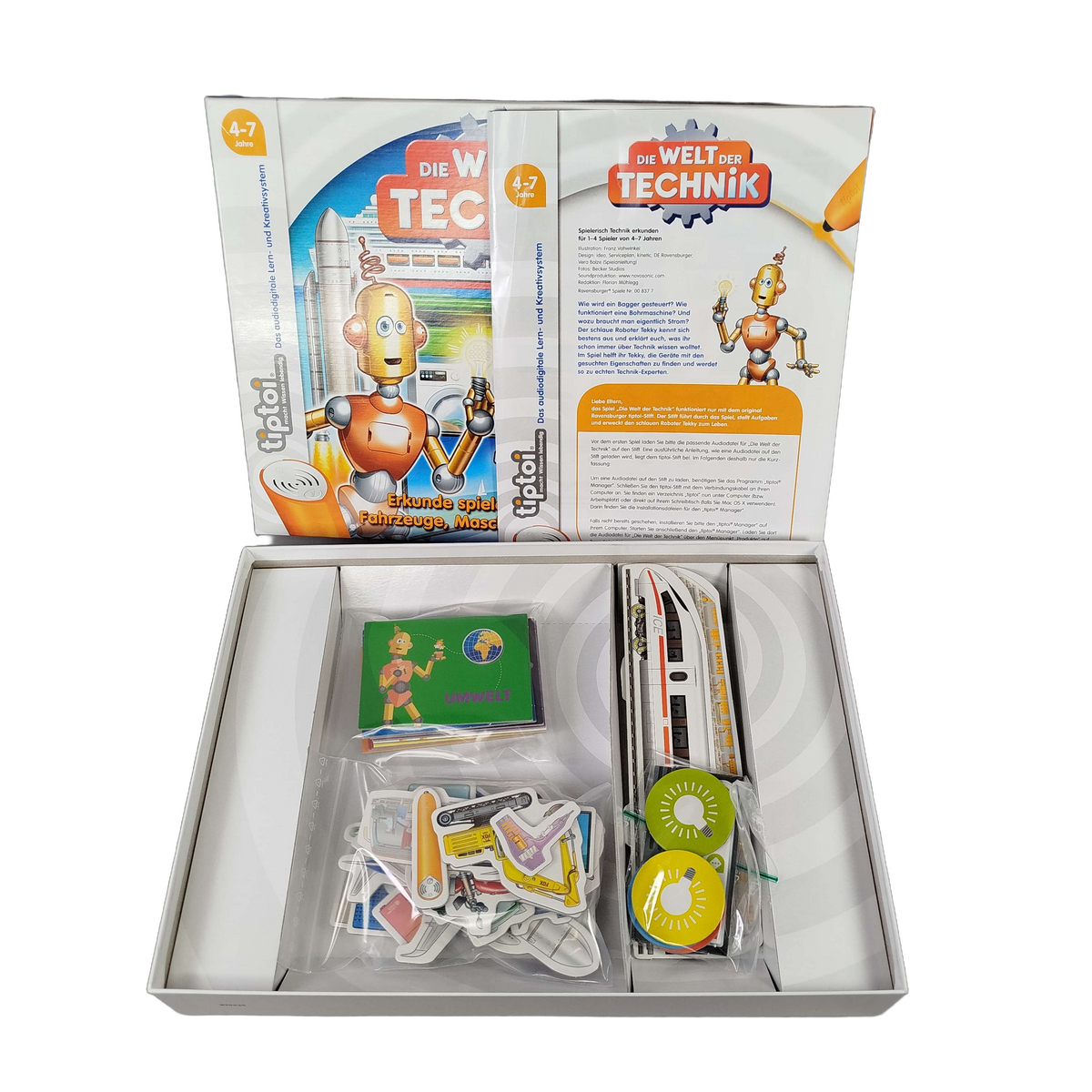 Ravensburger tiptoi Die Welt der Technik 00837 Lernspiel