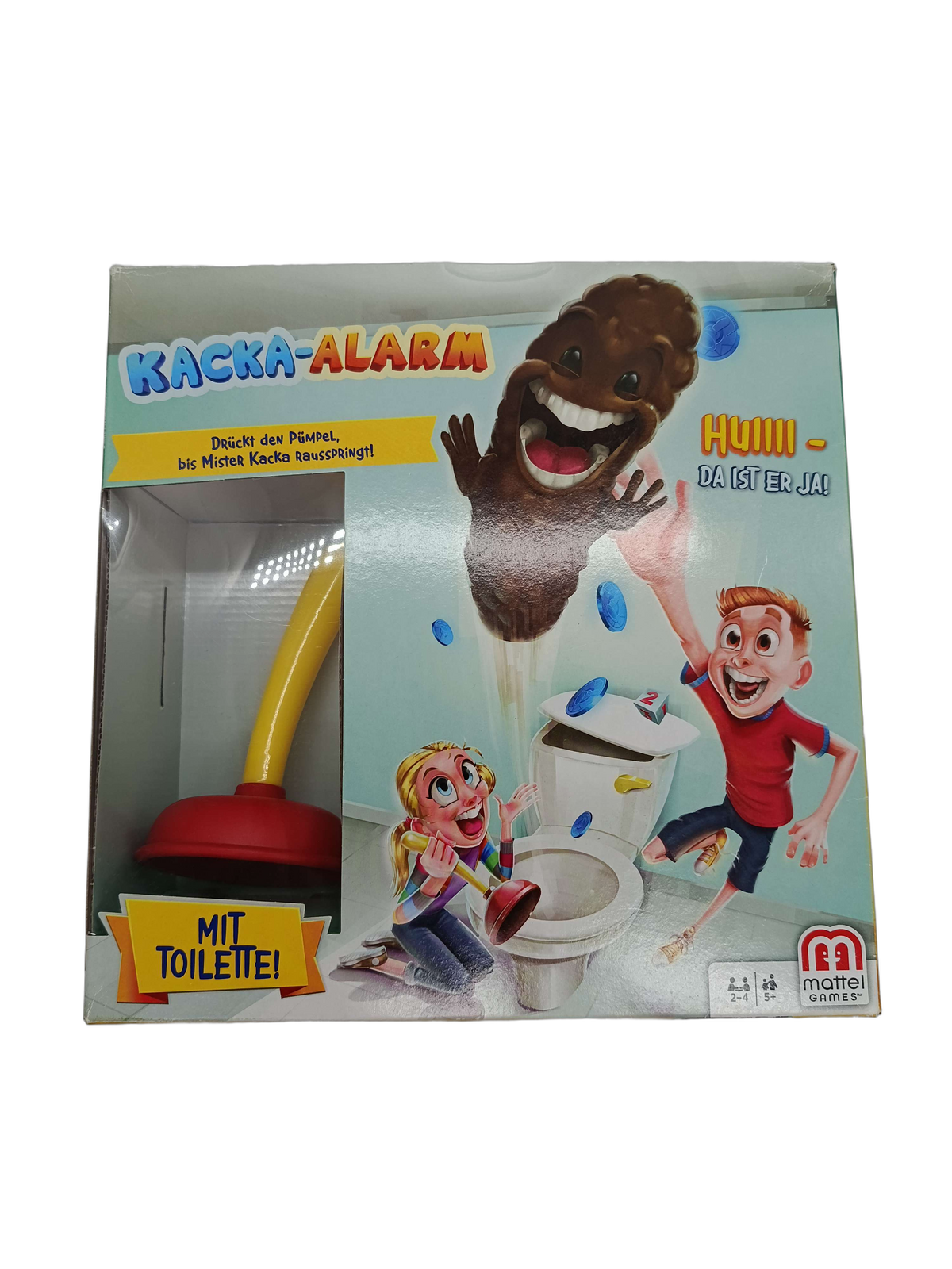 Mattel Kacka-Alarm (Flushin' Frenzy) Actionspiel F WW36