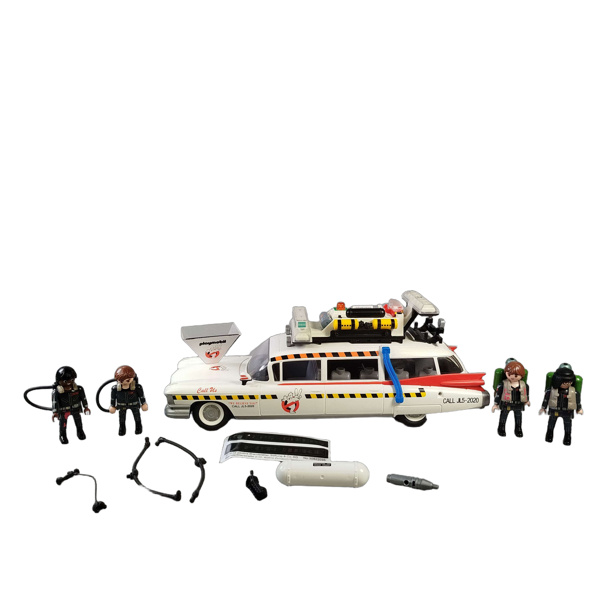Playmobil Ghostbusters Ecto-1A 70170 Auto mit Licht & Sound, Figuren