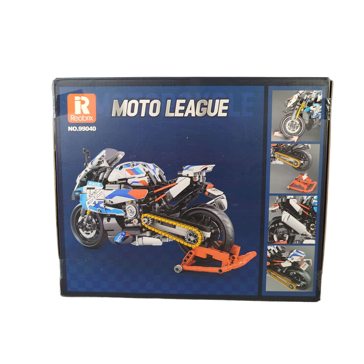 Reobrix MOTO LEAGUE 99040 Motorrad Bauset, Neu