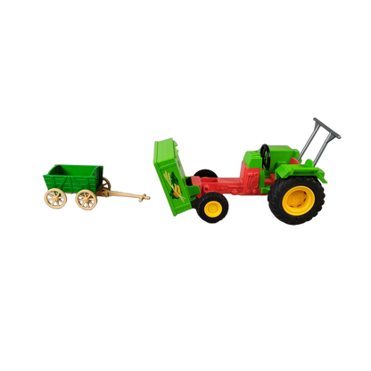 Playmobil Bundle Bauernhof Set Traktor mit Anhänger, Tiere & Figur