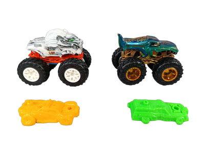 Mattel Bundle Hot Wheels Monster Trucks Set von 4 Monstertrucks