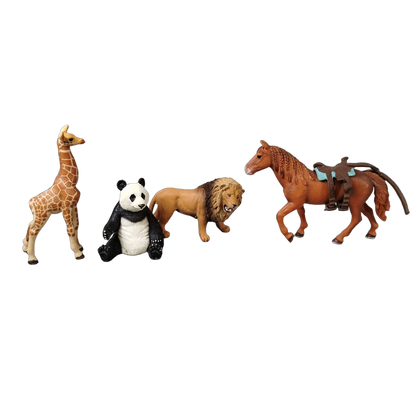 Schleich Tiere Bundle Wildtiere & Zoo 14 Teile Figuren
